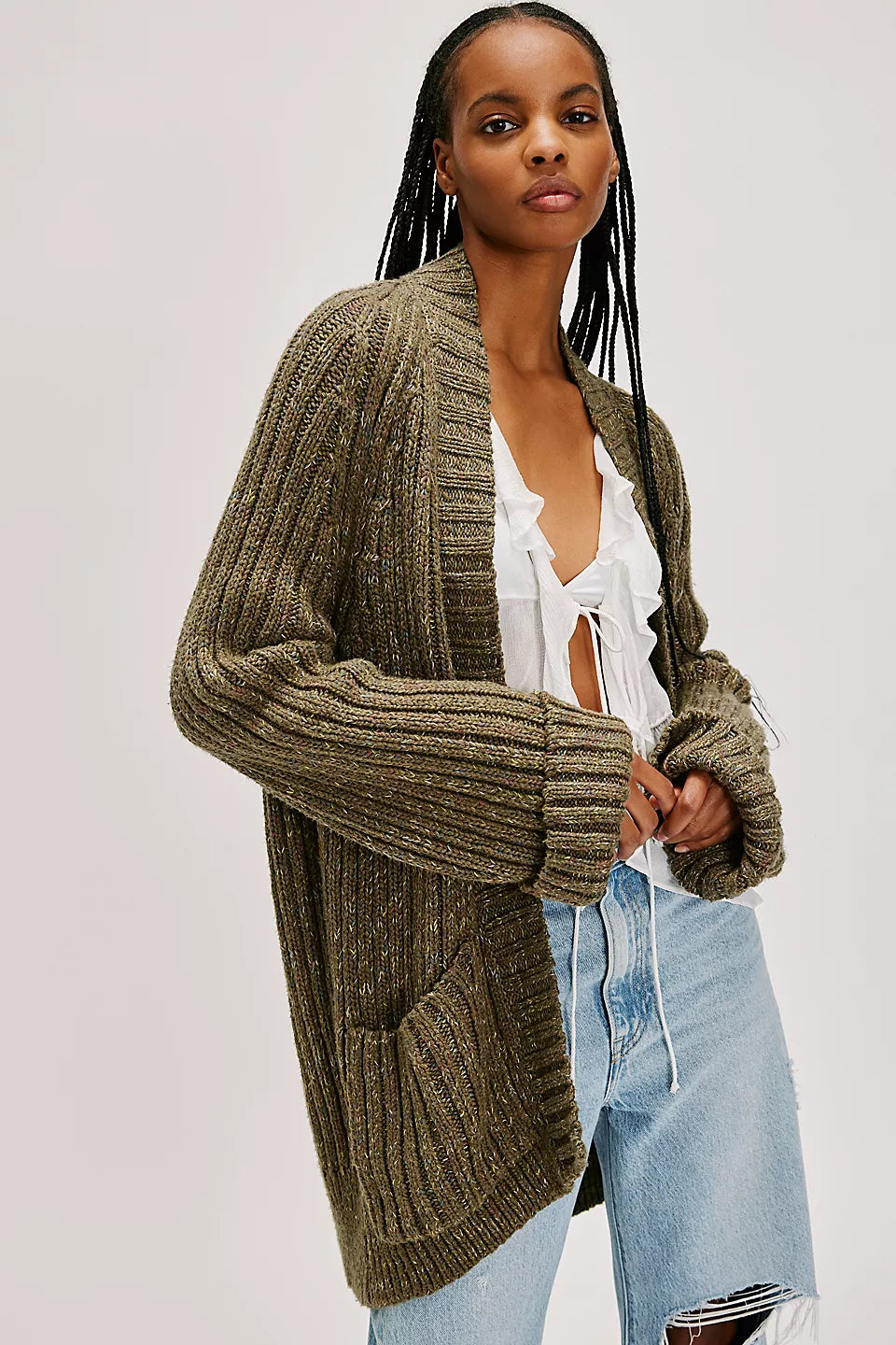 Free People Blossom Cardi - IVY EARTH COMBO - Sun Diego Boardshop