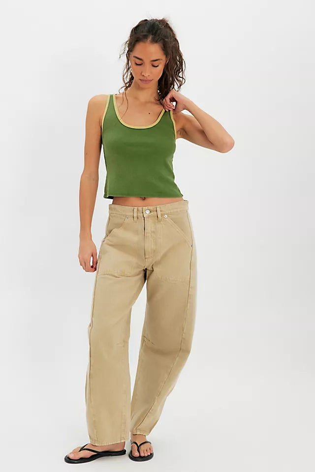 Free People We The Free Moxie Tank - Drenched Jungle Comb - Sun Diego Boardshop