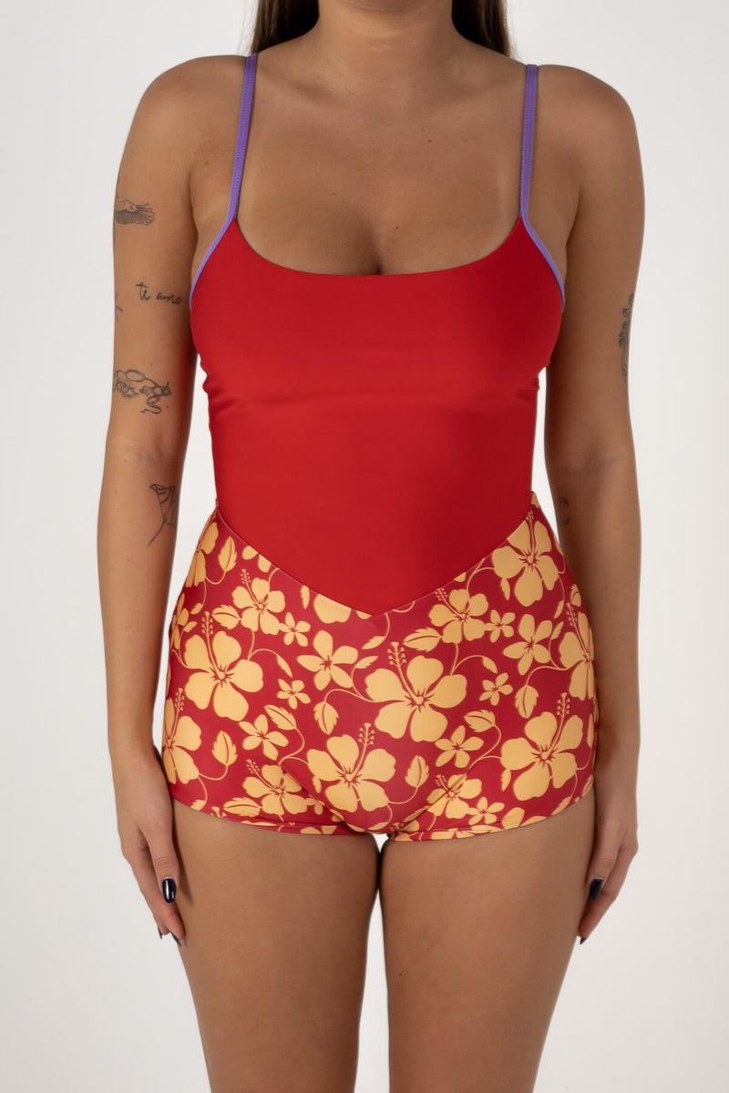 Inner Relm Holiday Surf Suit - ALOHA RED - Sun Diego Boardshop