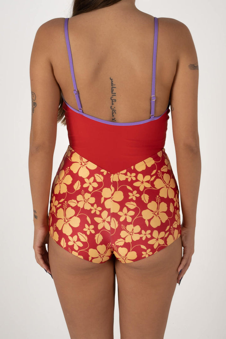 Inner Relm Holiday Surf Suit - ALOHA RED - Sun Diego Boardshop