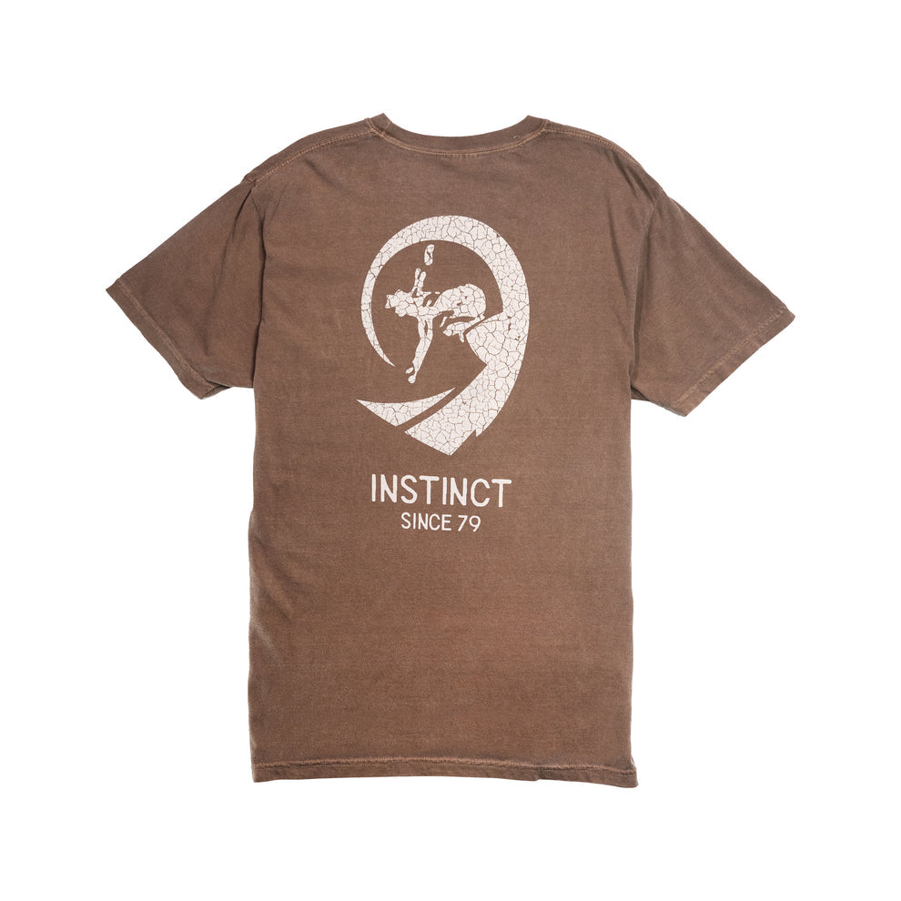 Instinct Painted Tube Rider Tee - Espresso - Sun Diego Boardshop