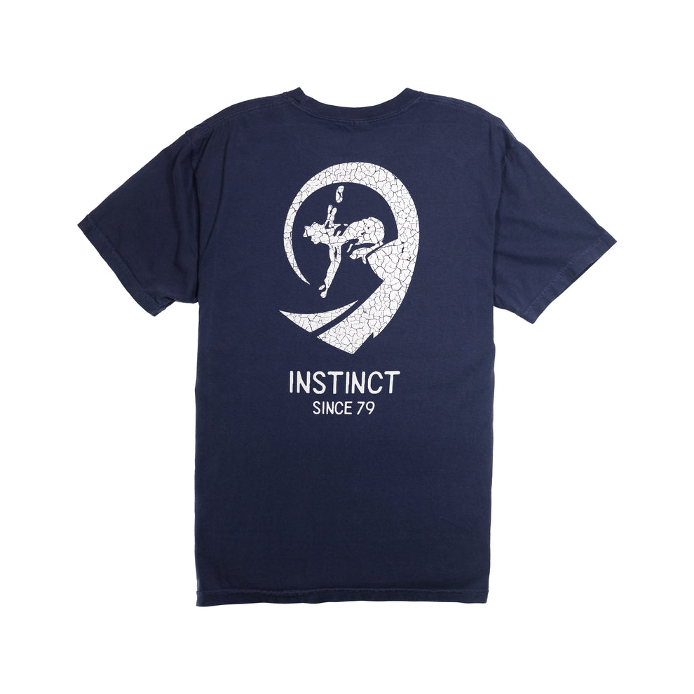 Instinct Painted Tube Rider Tee - Navy - Sun Diego Boardshop