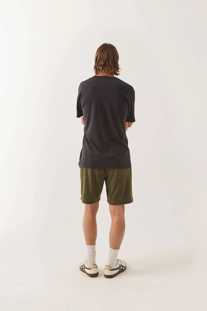 Brixton Men's Everyday Corduroy Short - Dark Olive - Sun Diego Boardshop