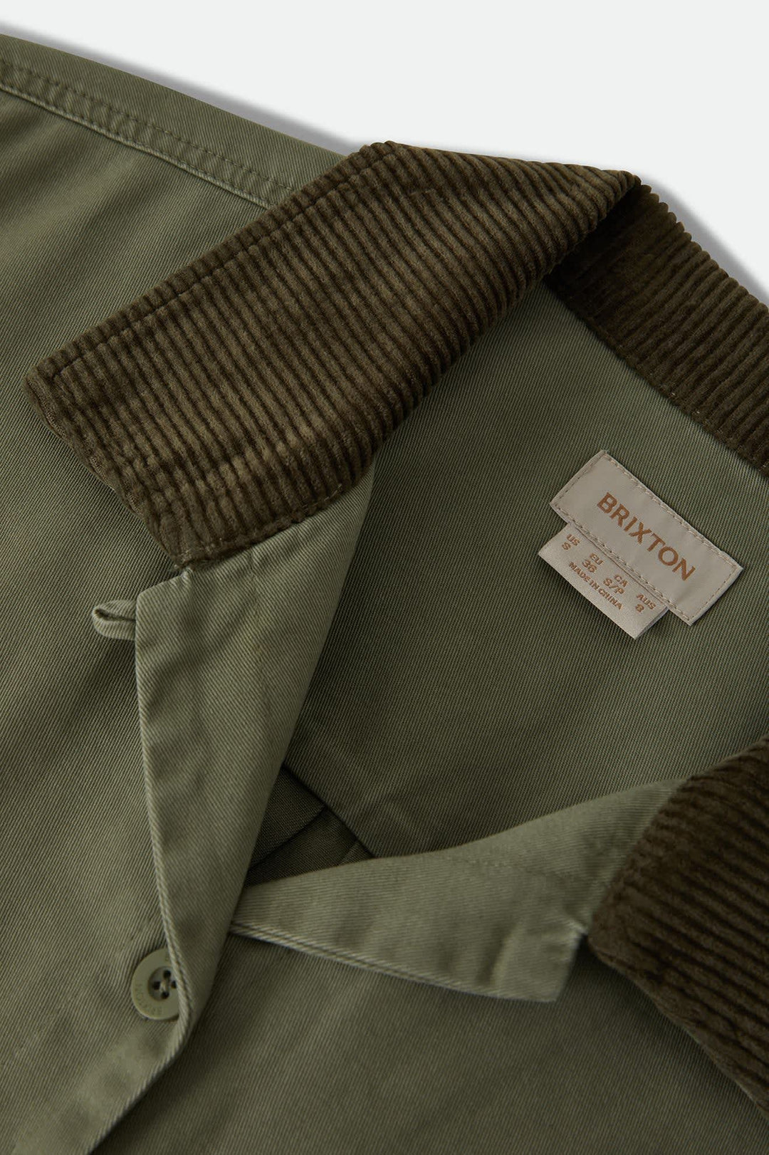 Brixton Women's Utopia Overshirt - Washed Olive Surplus - Sun Diego Boardshop