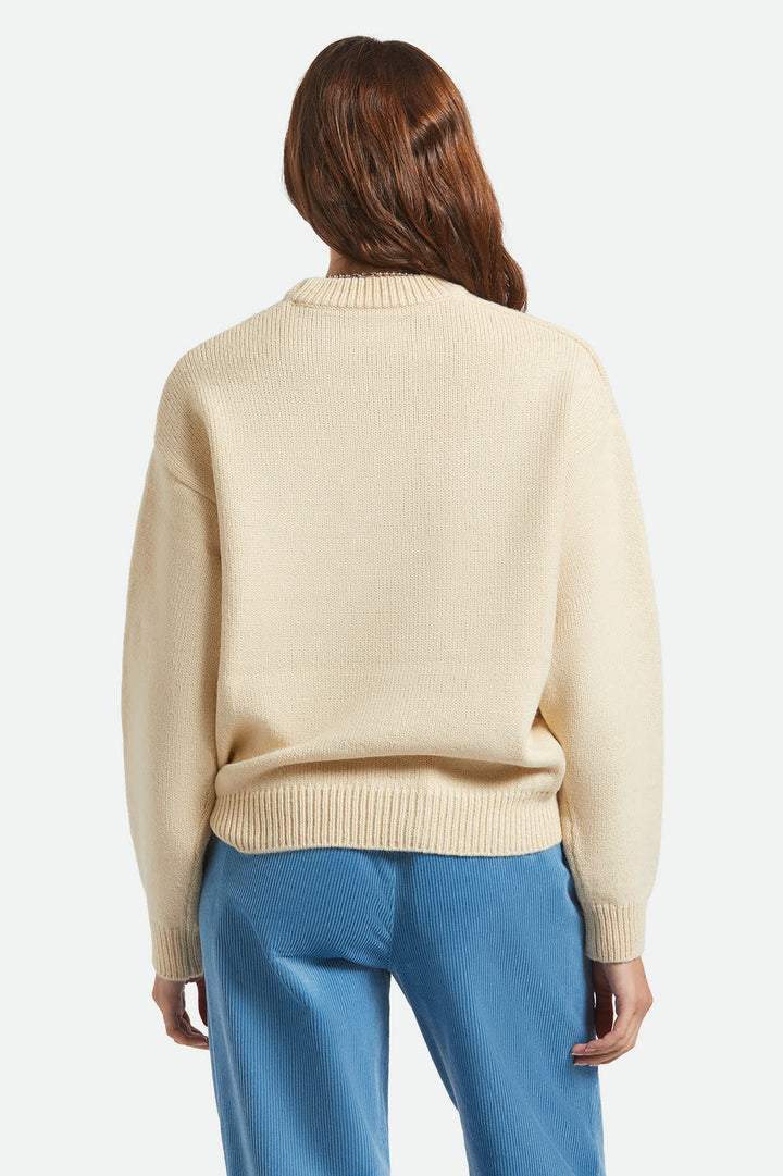 Brixton Brixton Ranching Club Crew Sweater - Whitecap - Sun Diego Boardshop