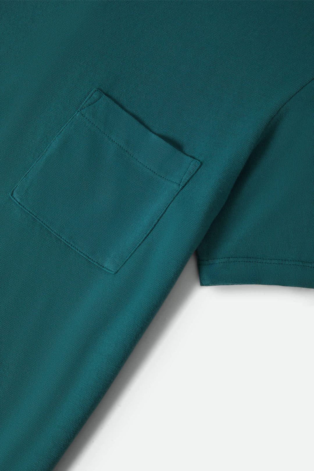 Brixton Women's Carefree Organic Garment Dye Perfect T-Shirt - Washed Mediterranean Teal - Sun Diego Boardshop
