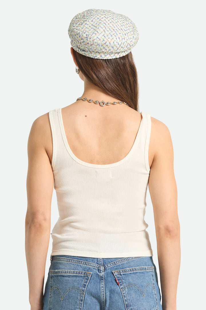 Brixton Women's Collage A-Tank - Off White - Sun Diego Boardshop