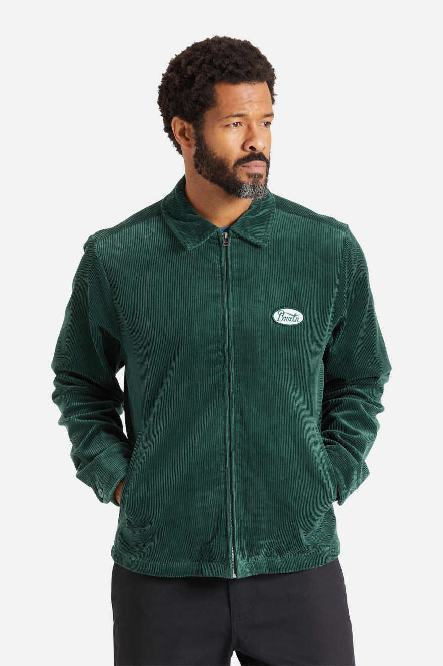 Utopia Men's Jacket - Emerald - Sun Diego Boardshop