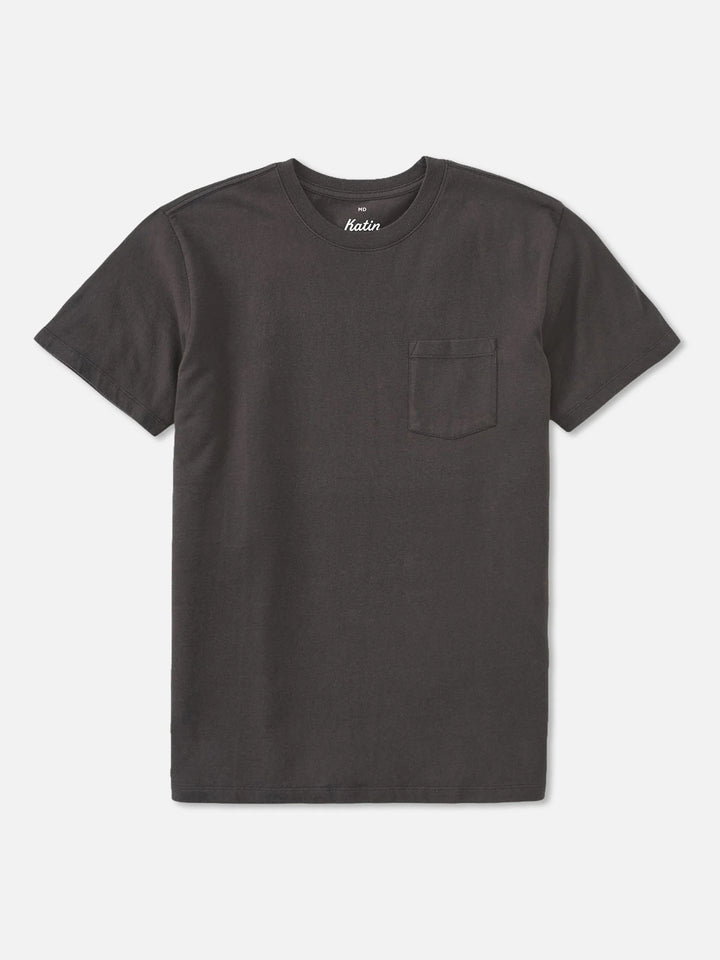 Katin Men's Base Tee - Black Vintage Wash - Sun Diego Boardshop