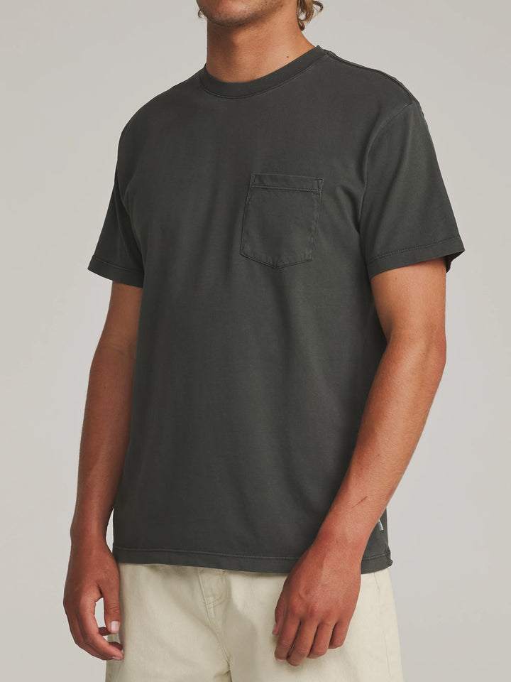 Katin Men's Base Tee - Black Vintage Wash - Sun Diego Boardshop
