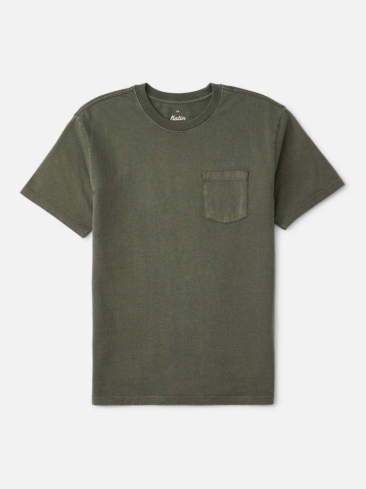 Katin Men's Base Tee - Clover Vintage Wash - Sun Diego Boardshop