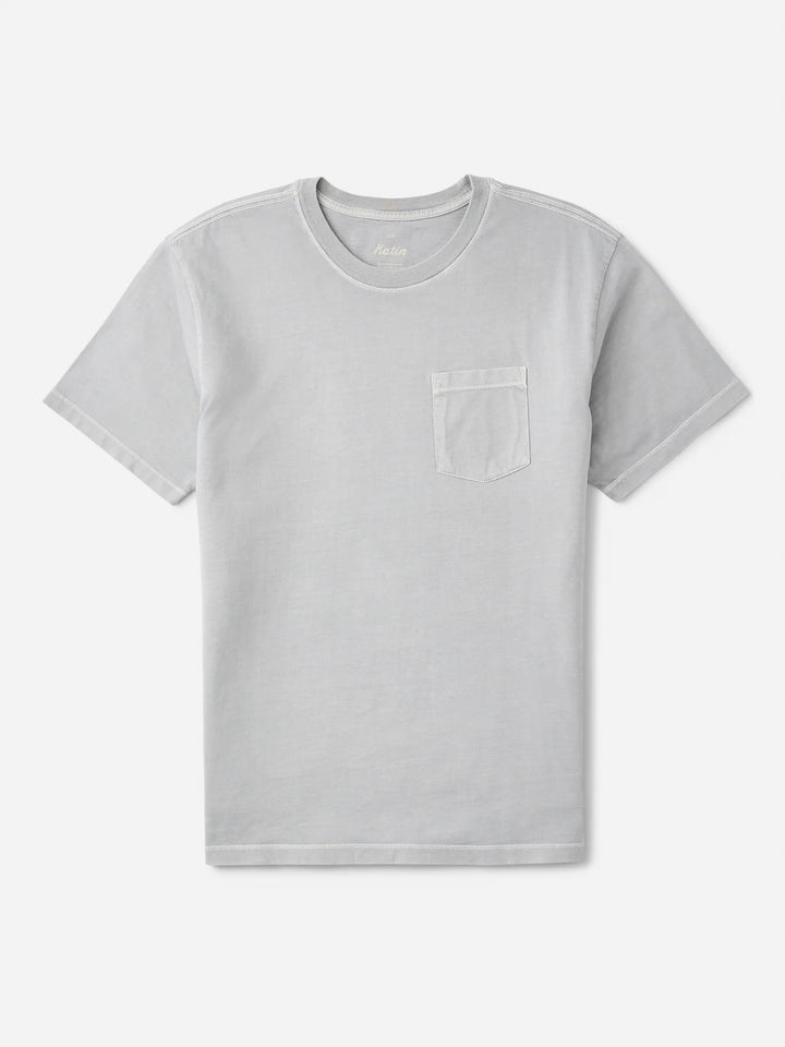 Katin Men's Base Tee - Gray Blue Vintage Wash - Sun Diego Boardshop