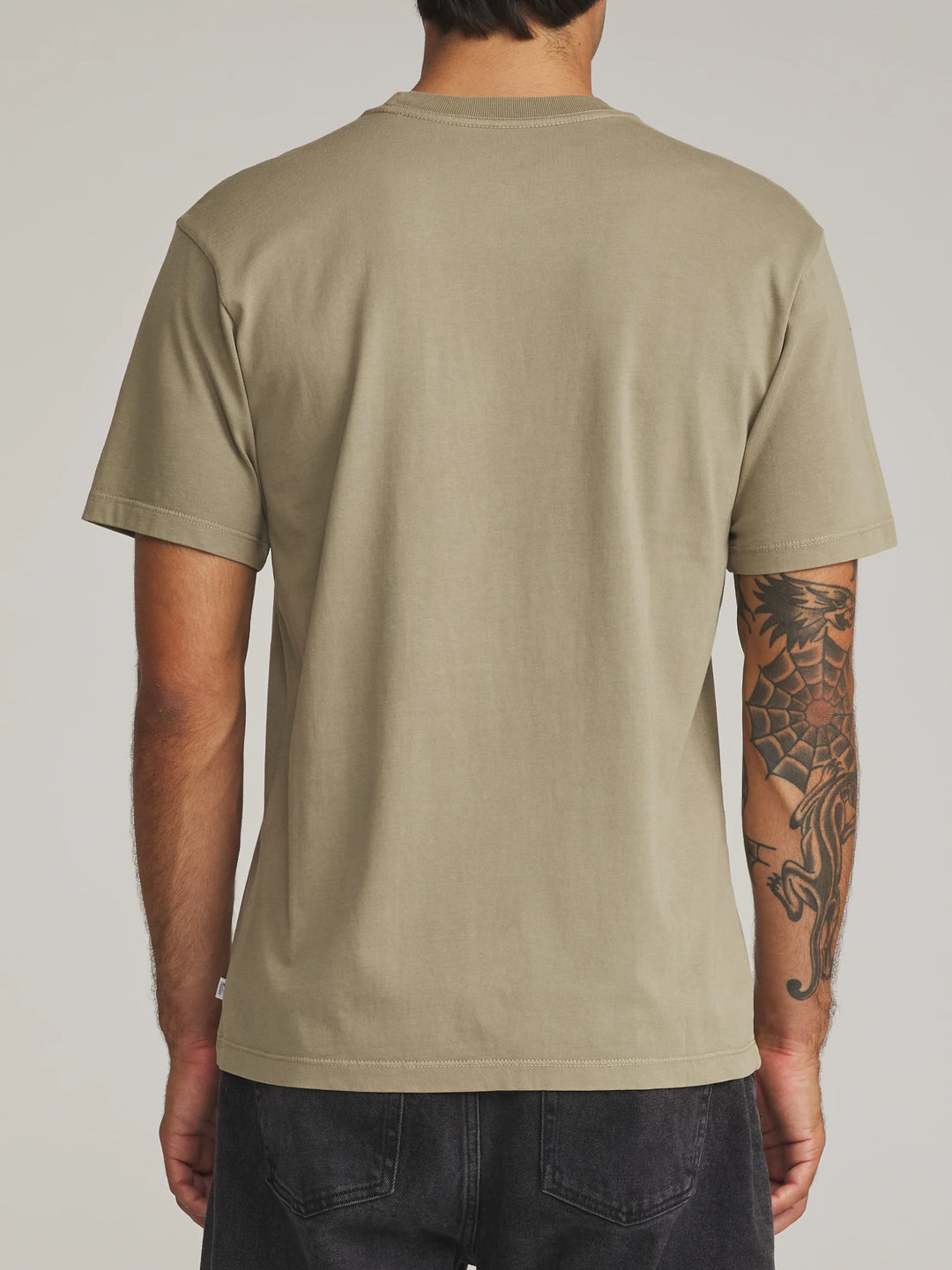 Katin Men's Base Tee - Olive Vintage Wash - Sun Diego Boardshop