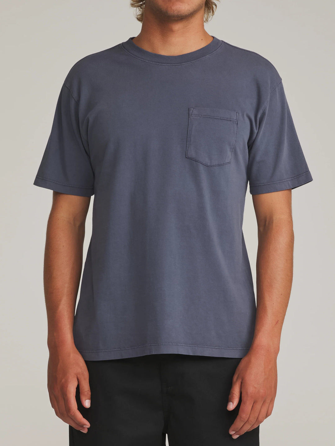 Katin Men's Base Tee - Washed Blue Vintage Wash - Sun Diego Boardshop