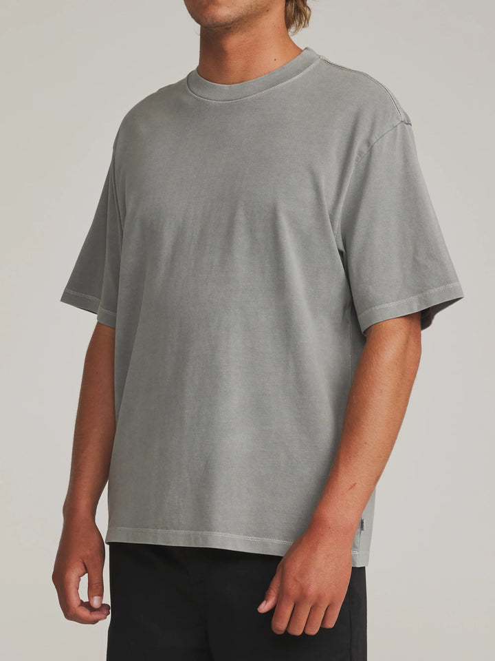 Katin Men's Box Fit Tee - Gray Vintage Wash - Sun Diego Boardshop