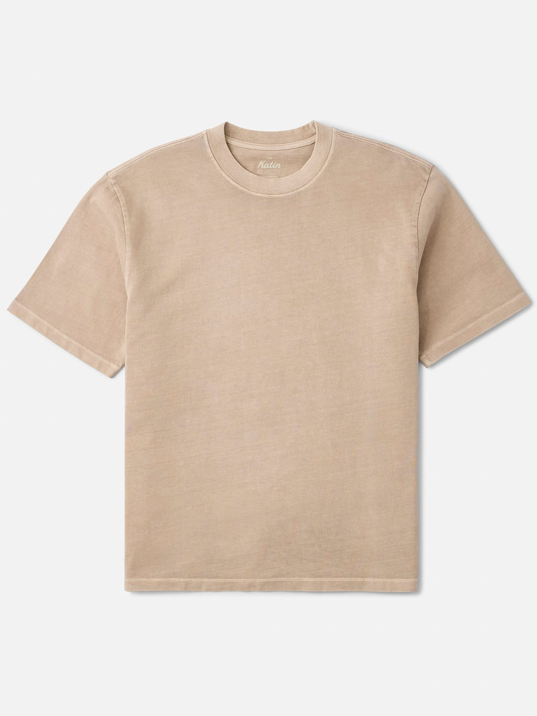 Katin Men's Box Fit Tee - Taupe Vintage Wash - Sun Diego Boardshop