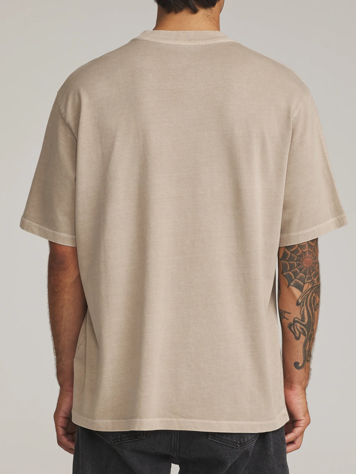 Katin Men's Box Fit Tee - Taupe Vintage Wash - Sun Diego Boardshop