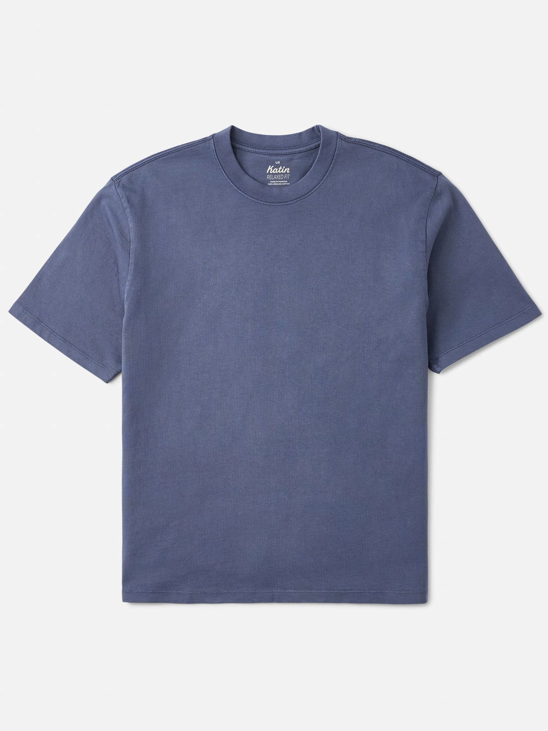 Katin Men's Box Fit Tee - Washed Blue Vintage Wash - Sun Diego Boardshop
