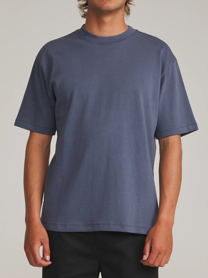 Katin Men's Box Fit Tee - Washed Blue Vintage Wash - Sun Diego Boardshop