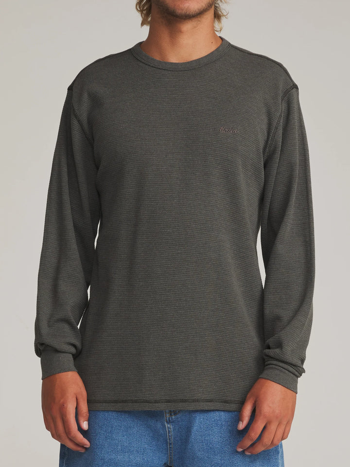 Katin Men's Therman Thermal - Black Vintage Wash - Sun Diego Boardshop