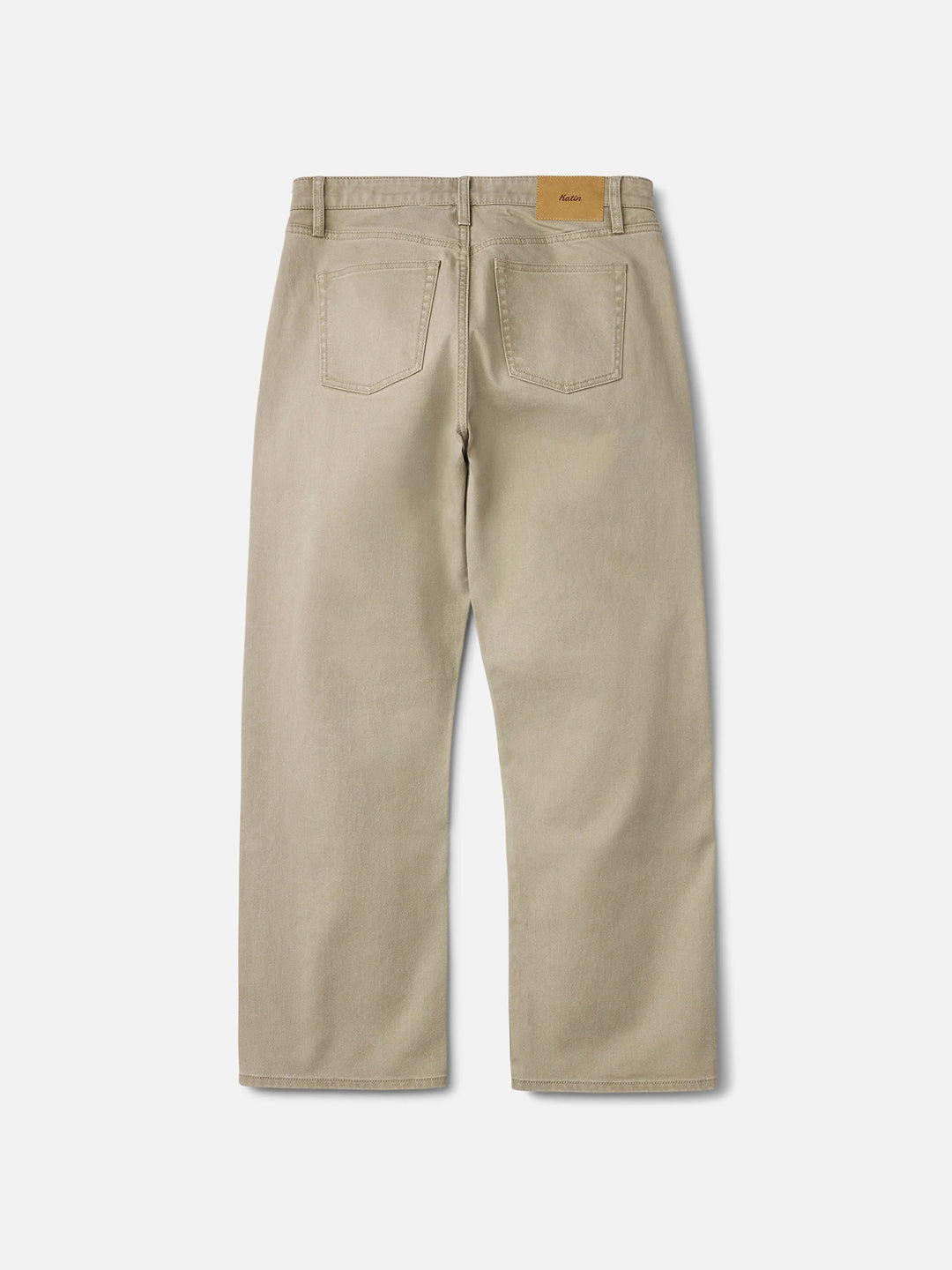 Katin Men's George 64 Relaxed Bull Denim Jean - Vintage Khaki - Sun Diego Boardshop