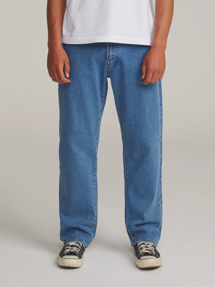 Katin Men's George 64 Relaxed Jean - Medium Indigo - Sun Diego Boardshop