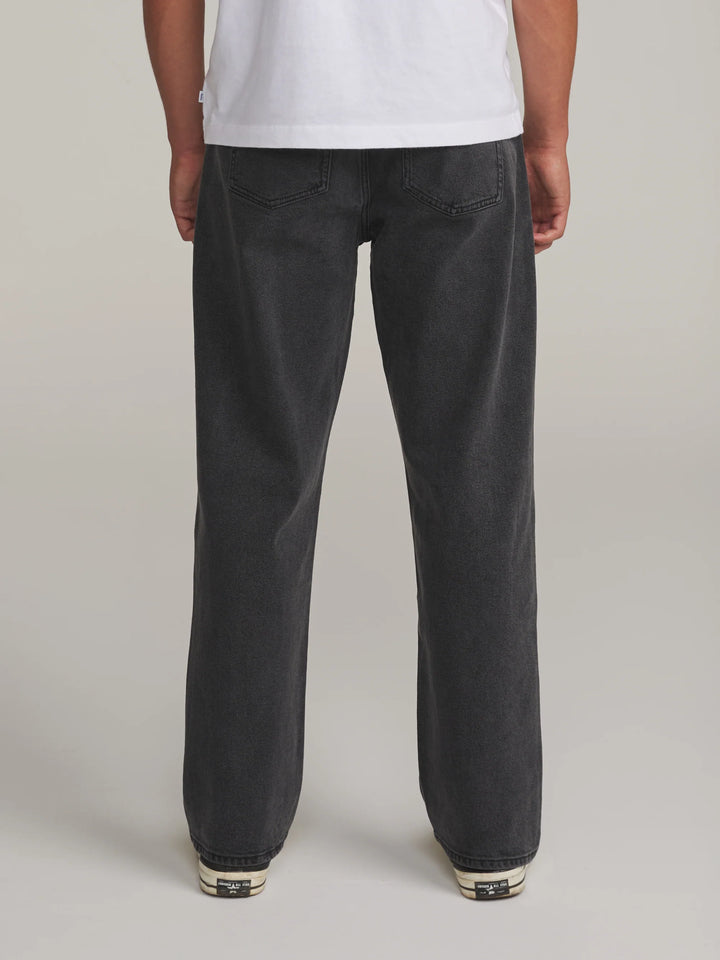Katin Men's George 64 Relaxed Jean - Washed Black - Sun Diego Boardshop