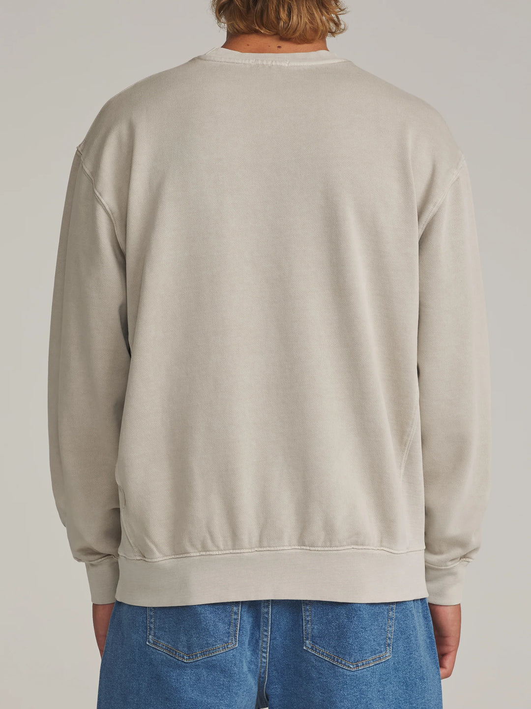 Katin Men's Embroidered Crewneck - Birch Vintage Wash - Sun Diego Boardshop