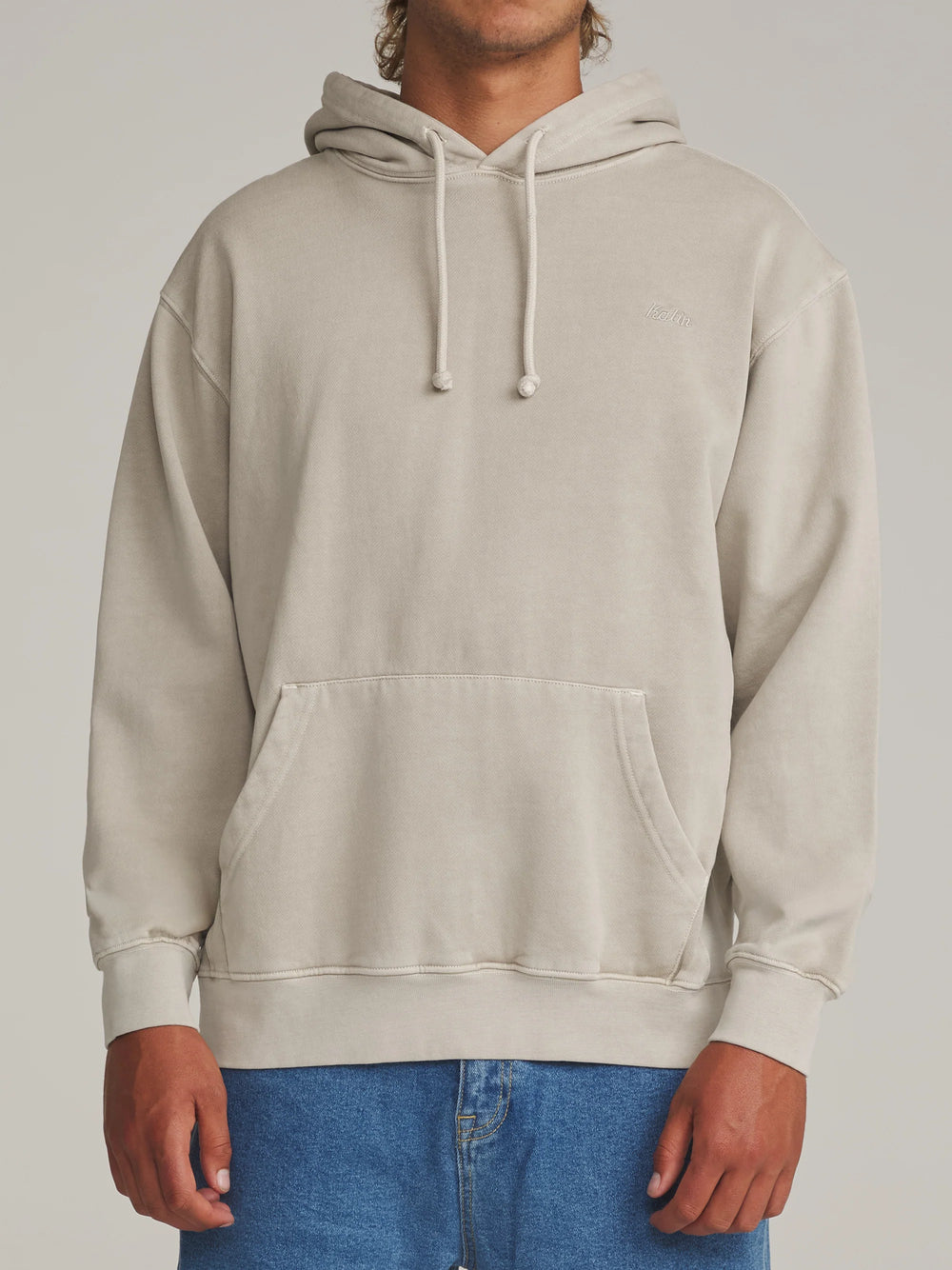Katin Men's Embroidered Hoodie - Birch Vintage Wash - Sun Diego Boardshop