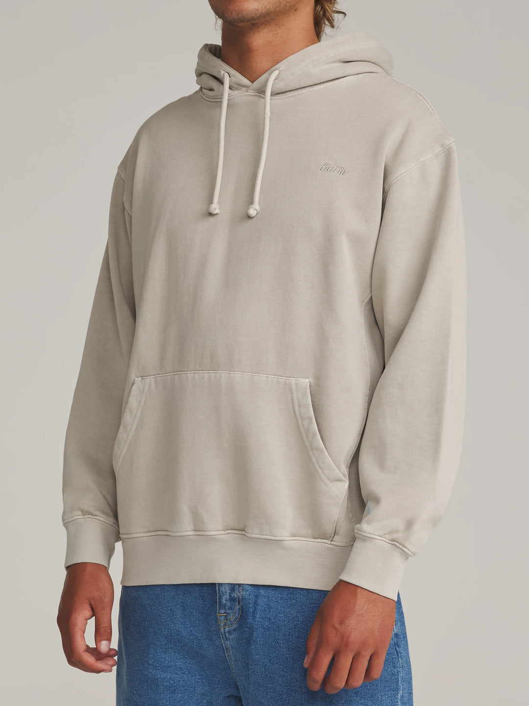 Katin Men's Embroidered Hoodie - Birch Vintage Wash - Sun Diego Boardshop