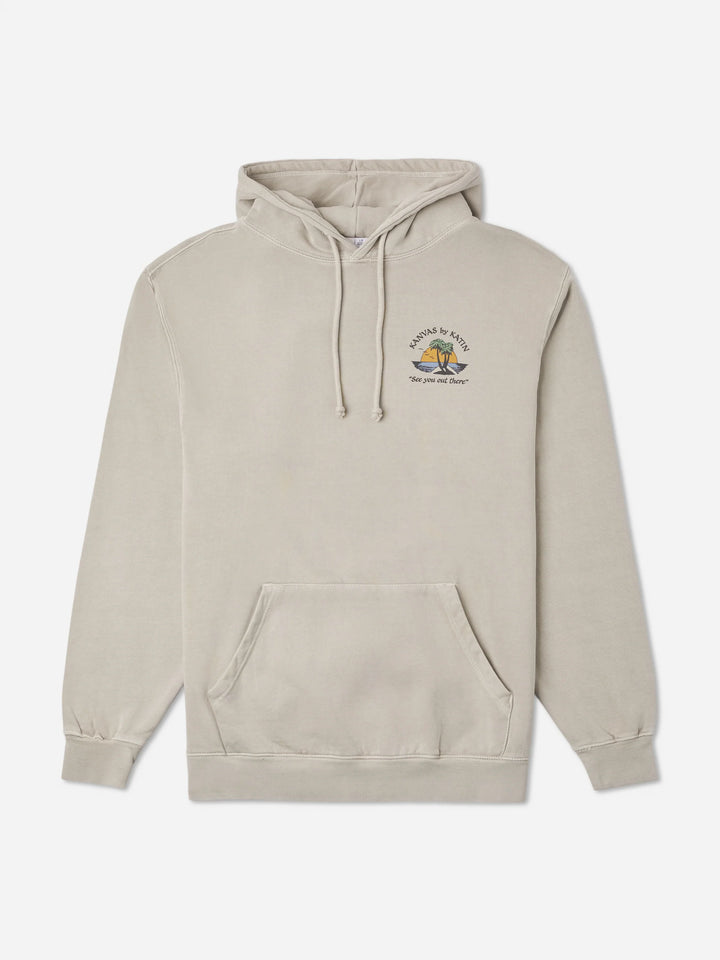 Katin Men's Salina Hood - Cement Vintage Wash - Sun Diego Boardshop