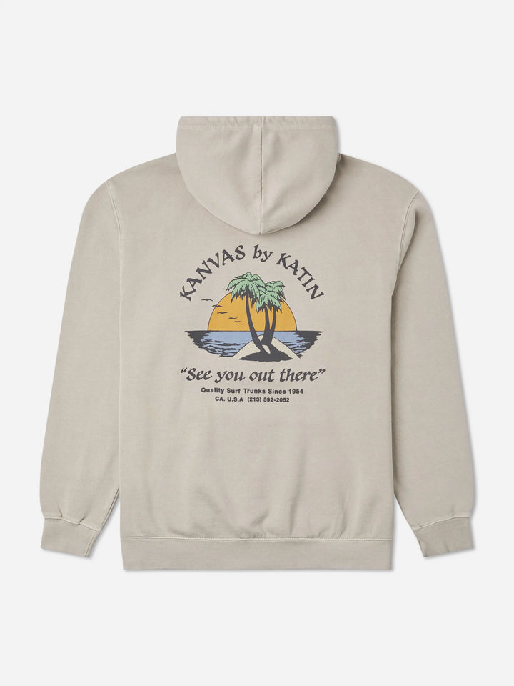 Katin Men's Salina Hood - Cement Vintage Wash - Sun Diego Boardshop