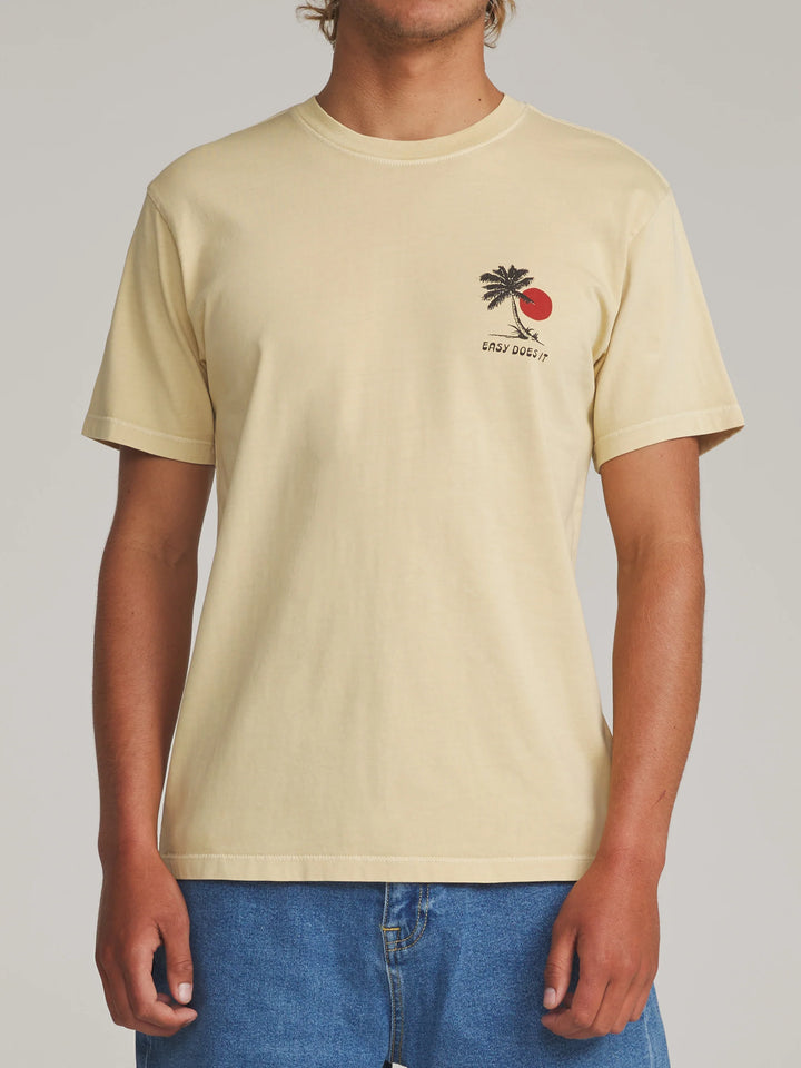 Katin Men's Bien Tee - Dusty Yellow Vintage - Sun Diego Boardshop