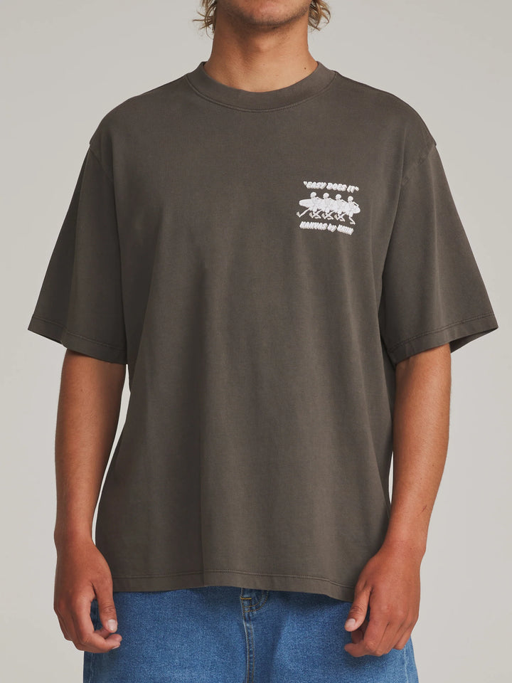 Katin Men's Bones Box Fit Tee - Lead Vintage Wash - Sun Diego Boardshop