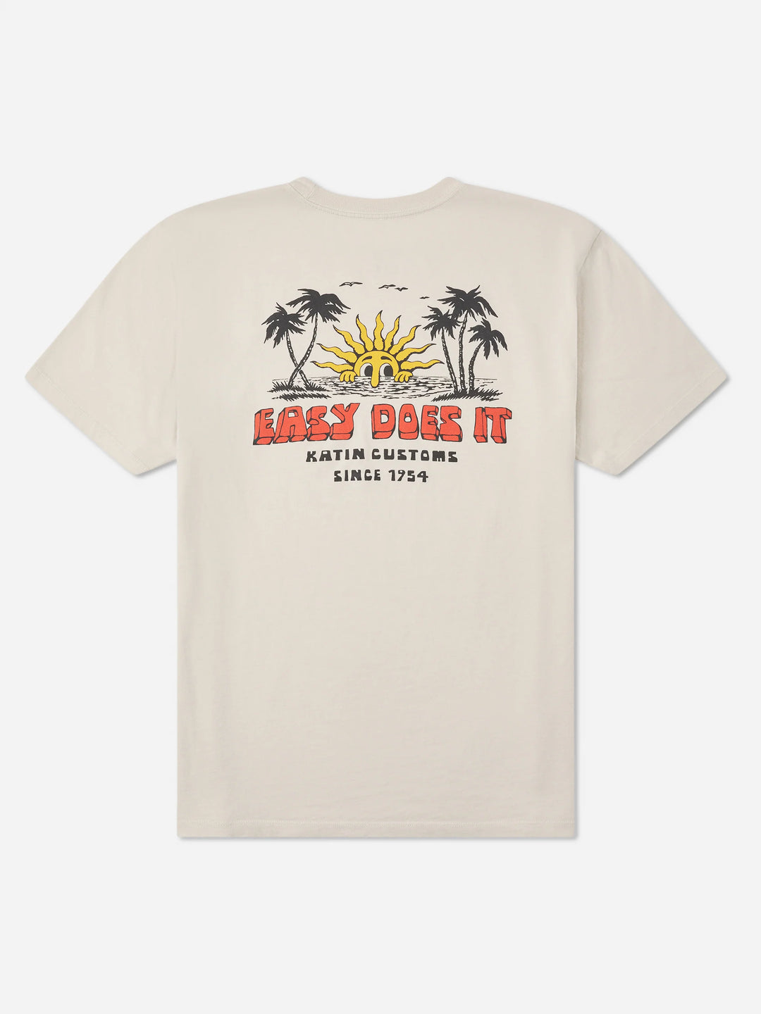 Katin Men's Middles Tee - Vintage White - Sun Diego Boardshop