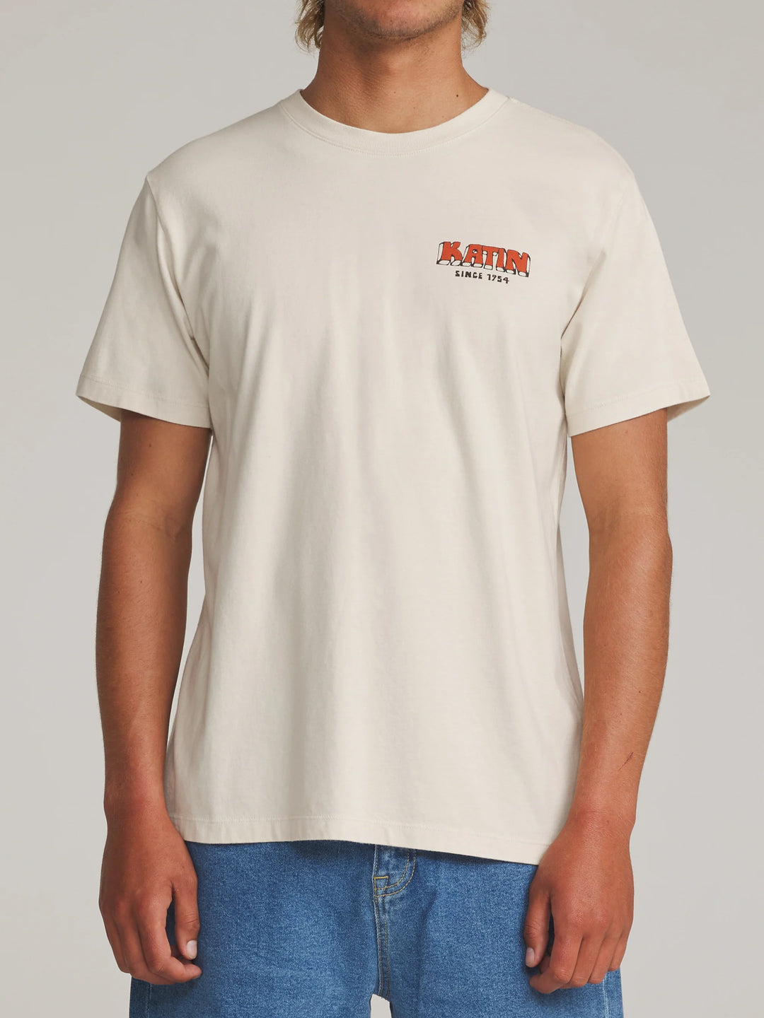 Katin Men's Middles Tee - Vintage White - Sun Diego Boardshop