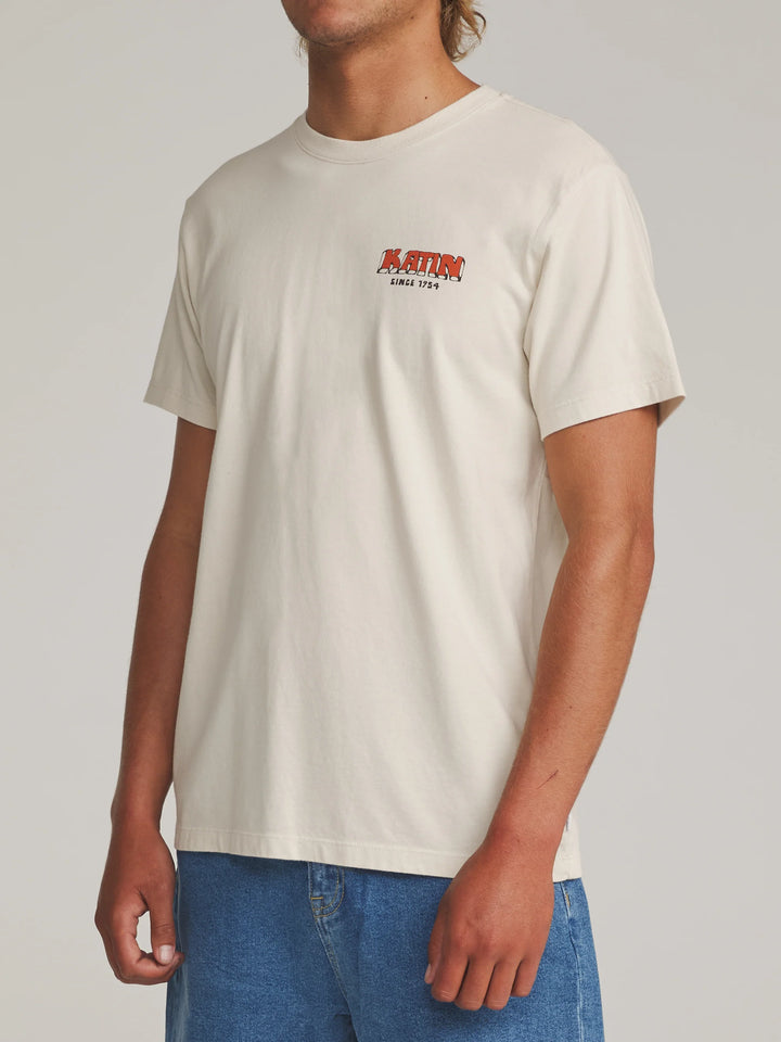 Katin Men's Middles Tee - Vintage White - Sun Diego Boardshop