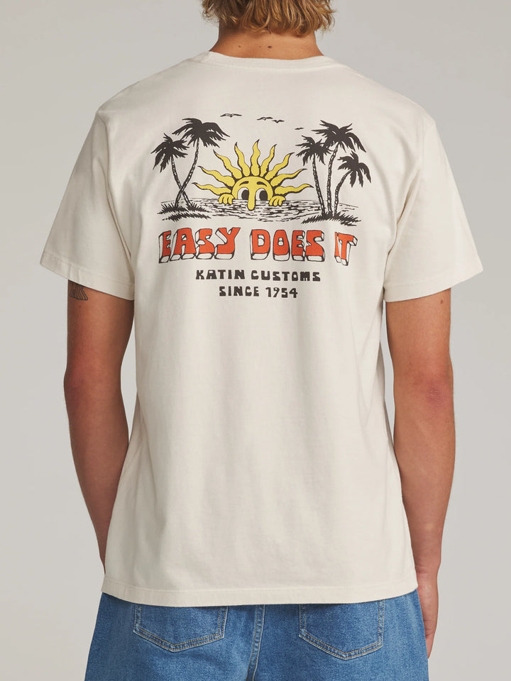Katin Men's Middles Tee - Vintage White - Sun Diego Boardshop