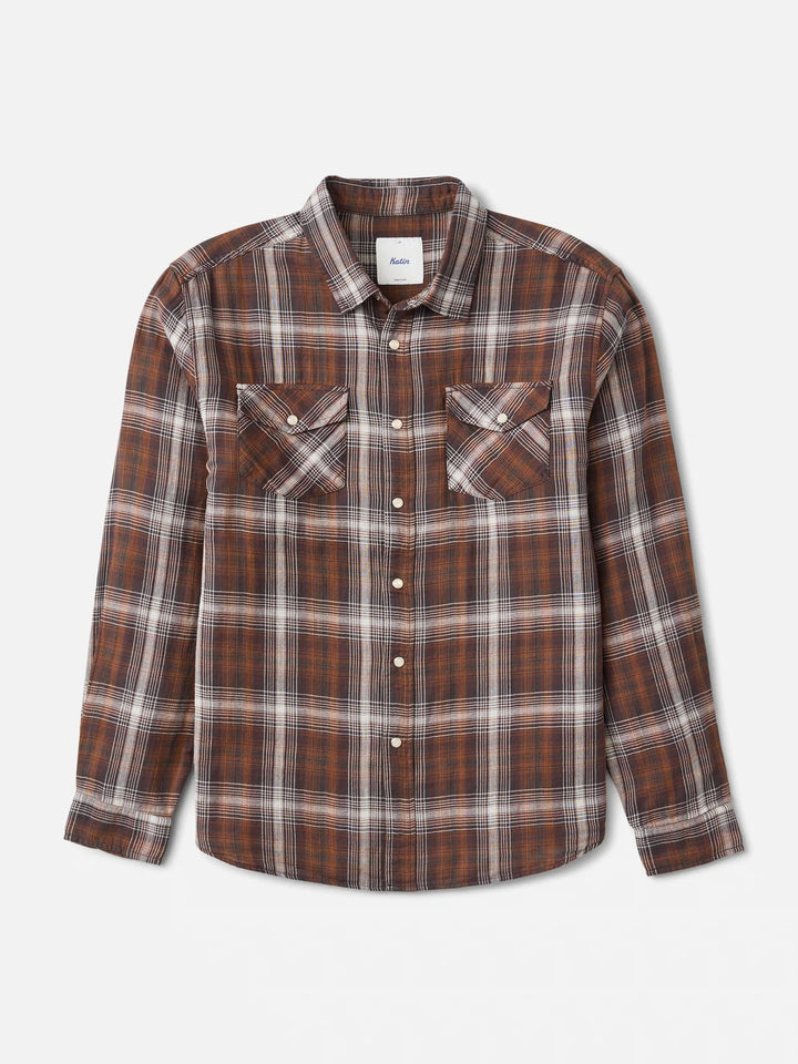 Katin Men's Darren Shirt - Brown - Sun Diego Boardshop