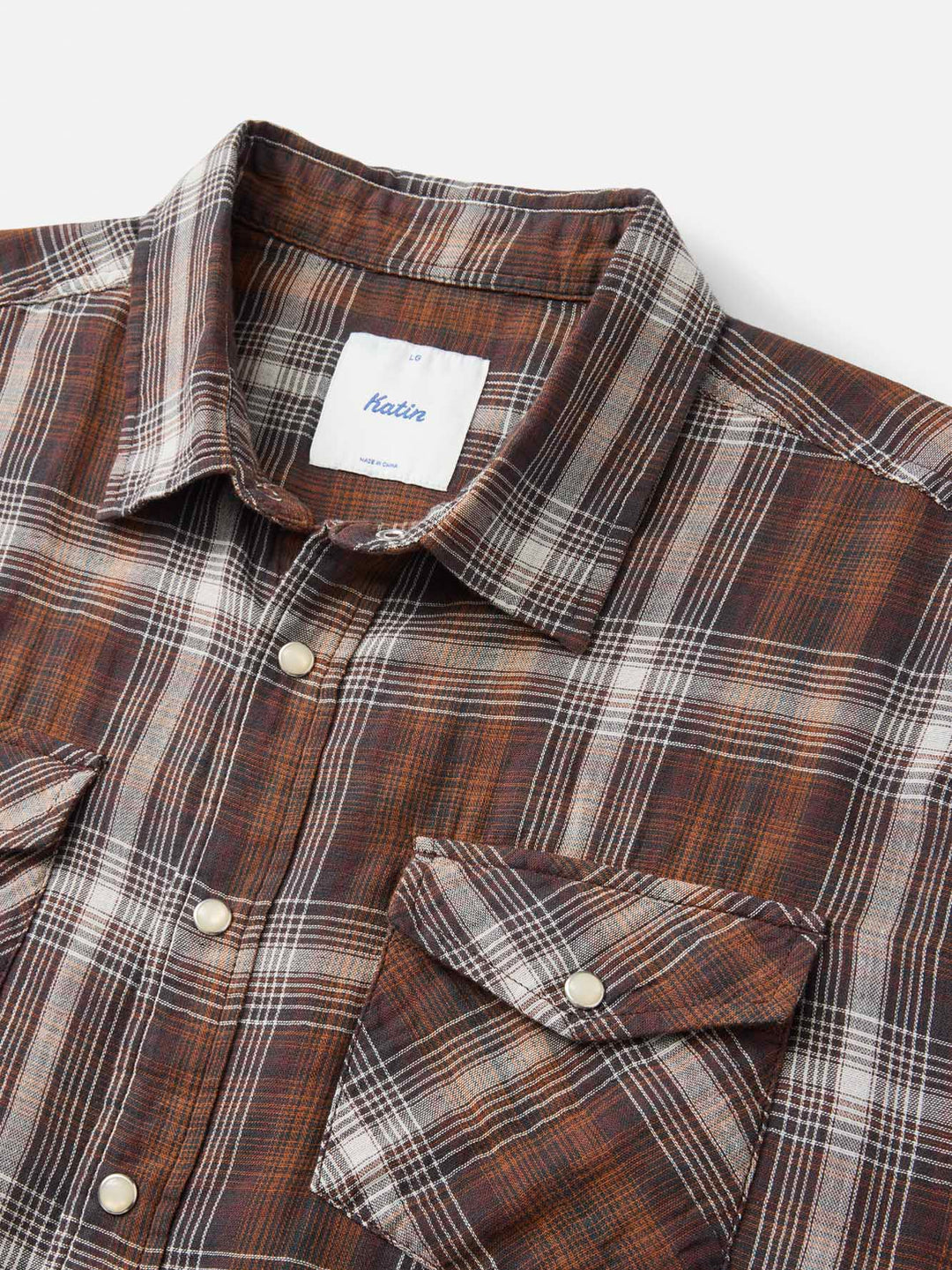 Katin Men's Darren Shirt - Brown - Sun Diego Boardshop