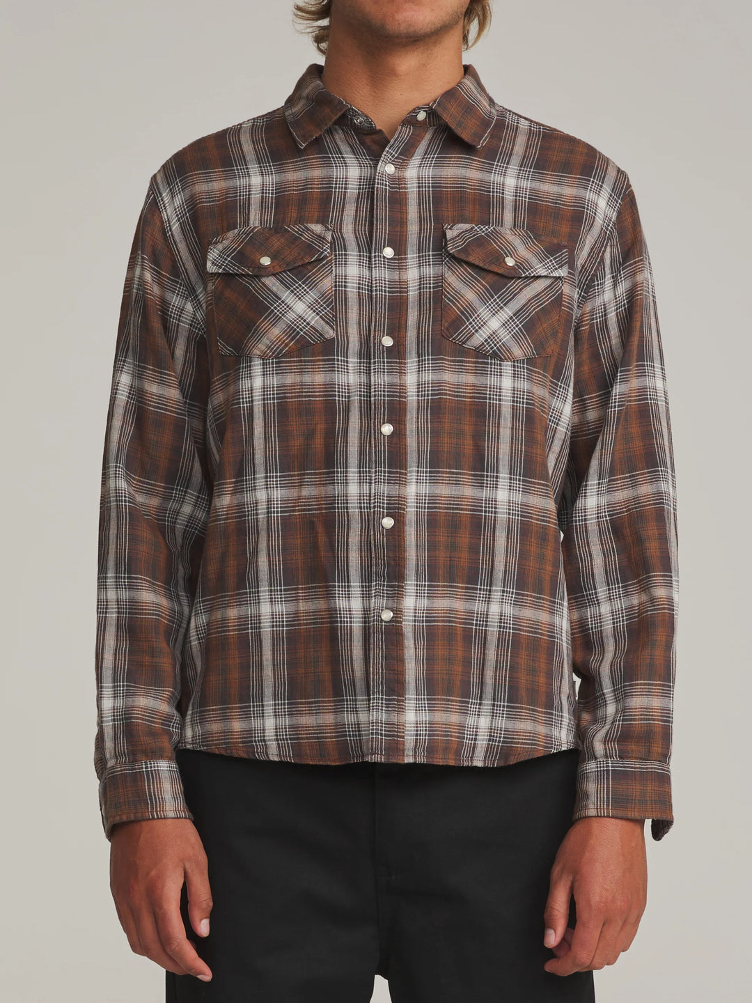 Katin Men's Darren Shirt - Brown - Sun Diego Boardshop
