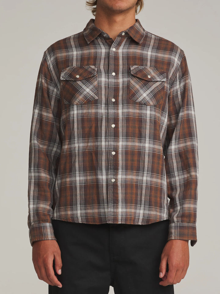 Katin Men's Darren Shirt - Brown - Sun Diego Boardshop