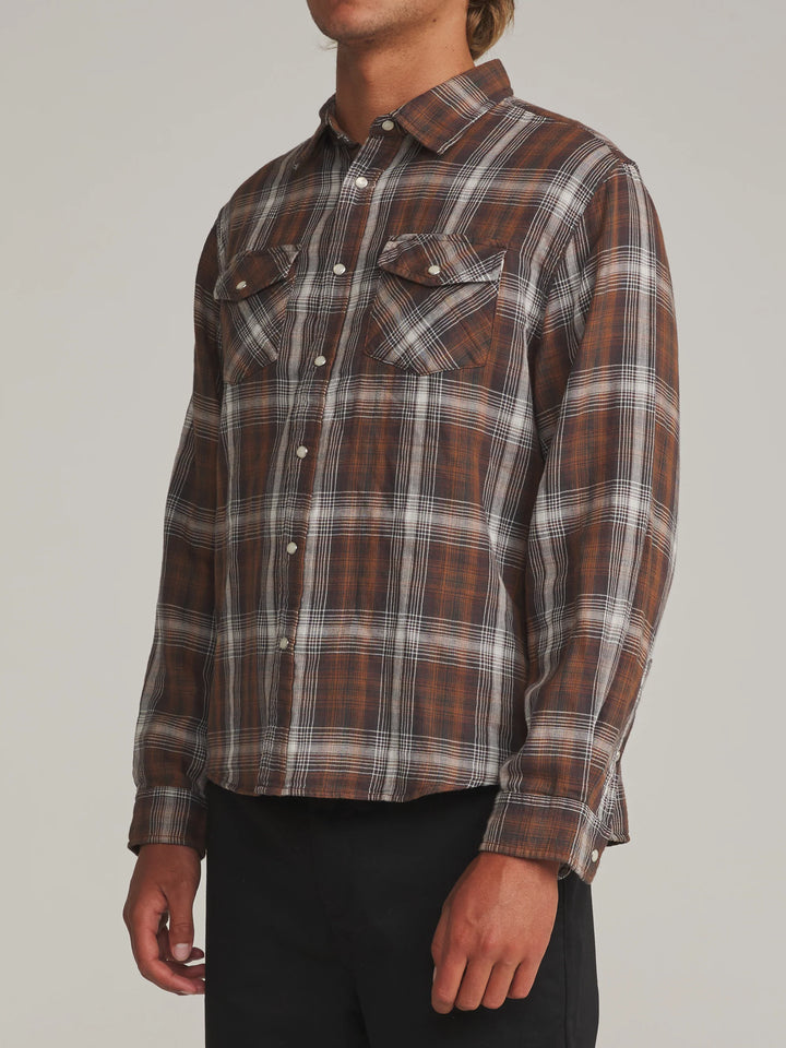 Katin Men's Darren Shirt - Brown - Sun Diego Boardshop