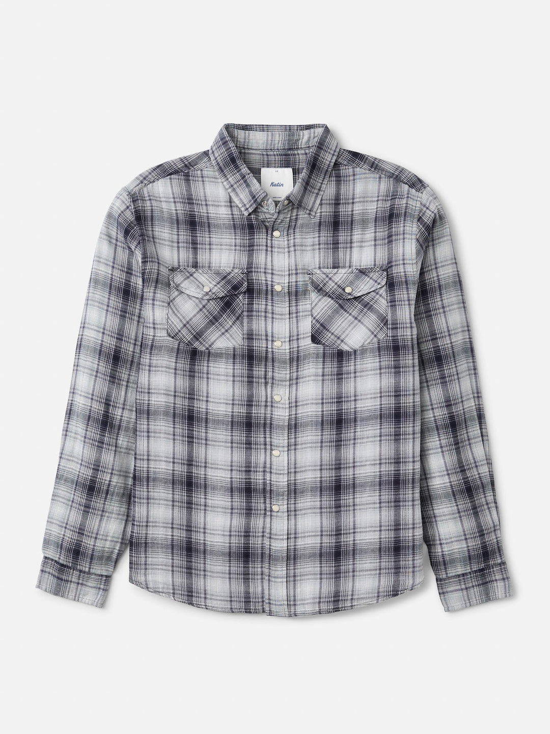 Katin Men's Darren Shirt - Washed Blue - Sun Diego Boardshop