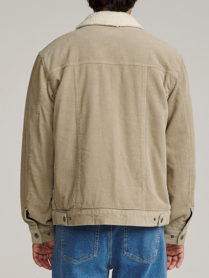 Katin Men's Harris Corduroy Jacket - Aluminum - Sun Diego Boardshop