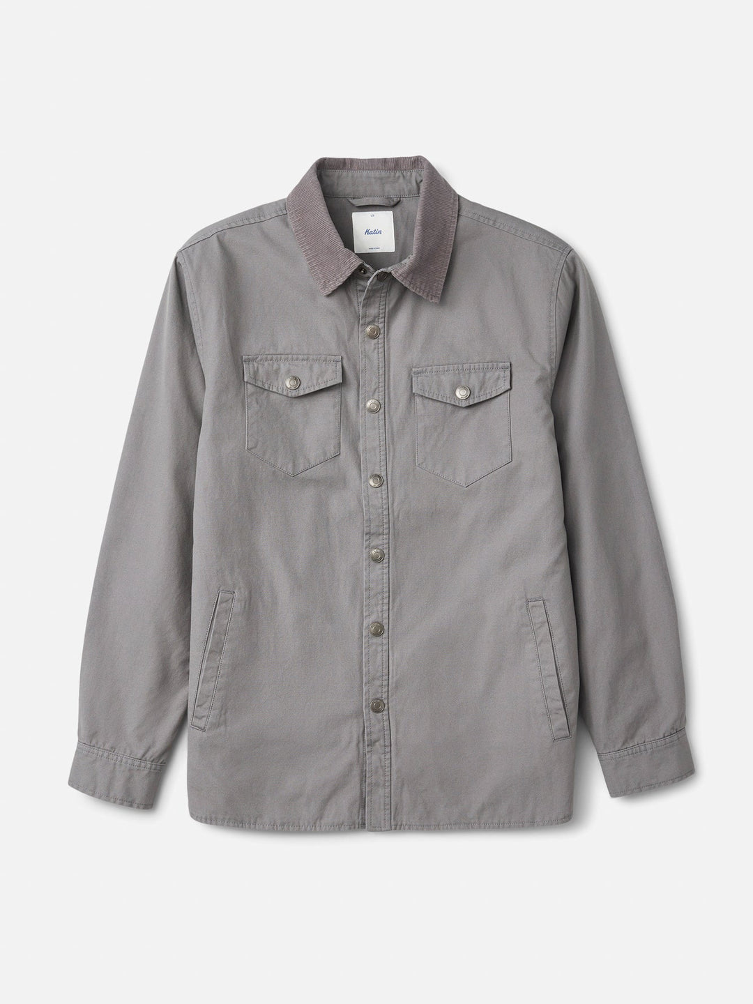 Katin Men's Campbell Shirt Jacket - Graphite - Sun Diego Boardshop
