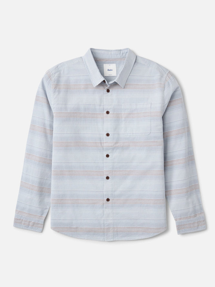 Katin Men's Stevie Shirt - Light Blue - Sun Diego Boardshop