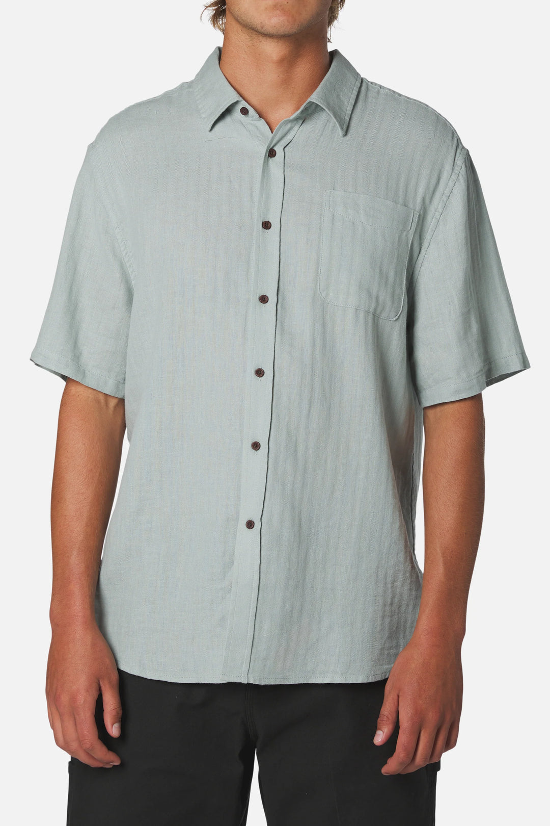 Katin Men's Alan Solid Shirt - Abyss