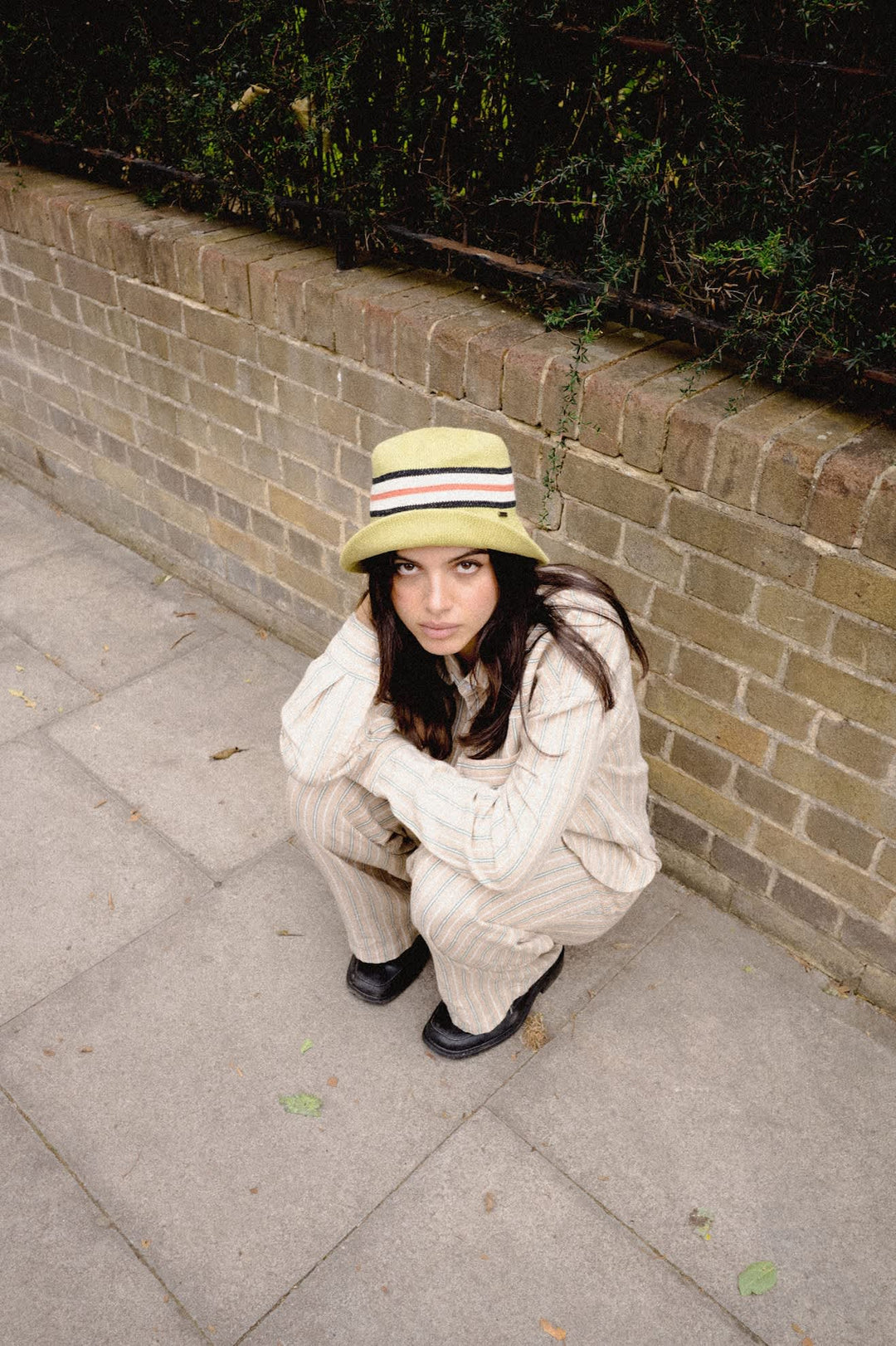 Brixton Women's Wayne Shirt - Sand Stripe - Sun Diego Boardshop