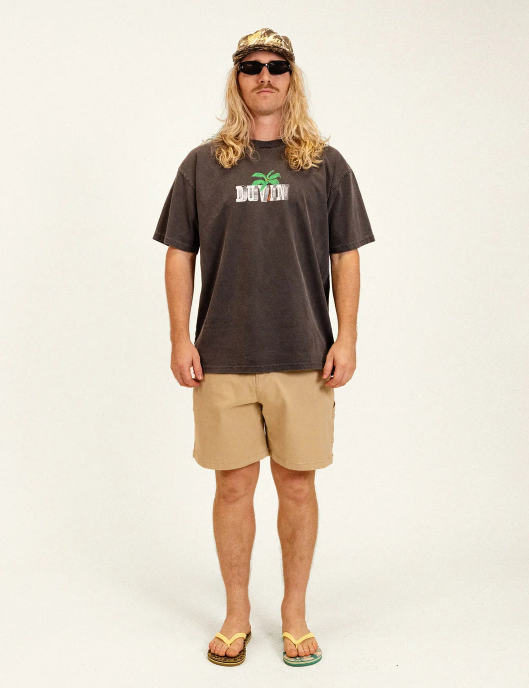 Duvin Men's Anti-Workwear Short - Khaki - Sun Diego Boardshop